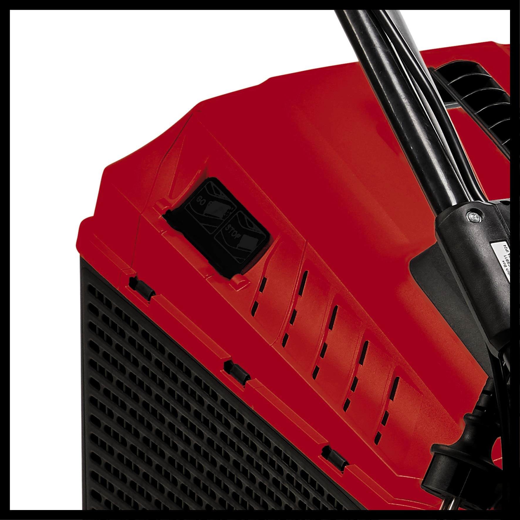 Einhell Electric Lawn Mower, 32cm Cutting Width, 30L Grass Box, 3 Cutting Height Levels - Lightweight Corded Walk-Behind Lawnmower For Small To Medium Gardens GE-EM 1032
