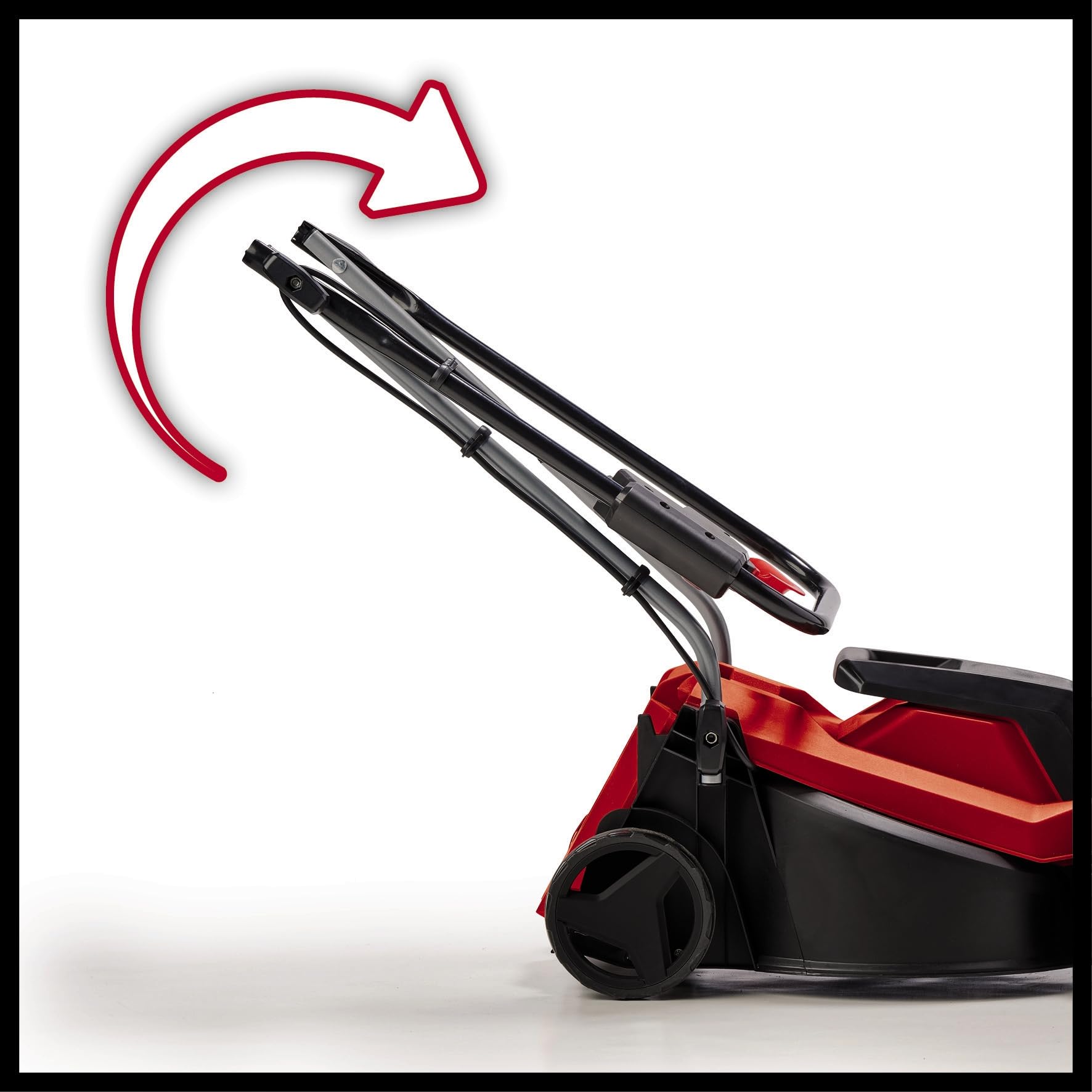 Einhell Electric Lawn Mower, 1000W, 32cm Cutting Width, 30L Large Capacity Grass Box, Variable Height Grass Cutter (30-70mm) - Lightweight Corded Lawnmower for Small Gardens Up to 300m² GC-EM 1000/32